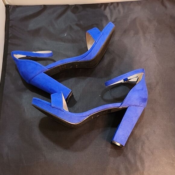 BRAND NEW SHOE LAND BLOCK HEEL OPEN-TOE SANDAL - Picture 9 of 14